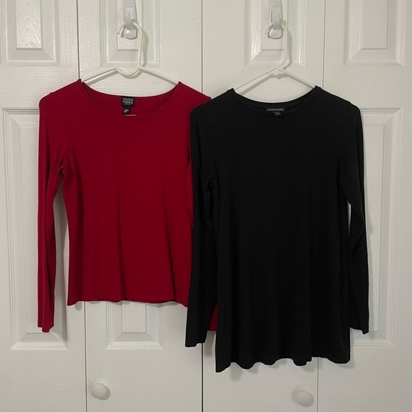 Eileen Fisher Women’s Lot of 2 Blouses size PP (0-2 Petite) - Picture 10 of 12